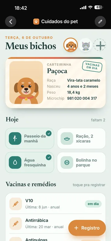 Cuidado de tu mascota